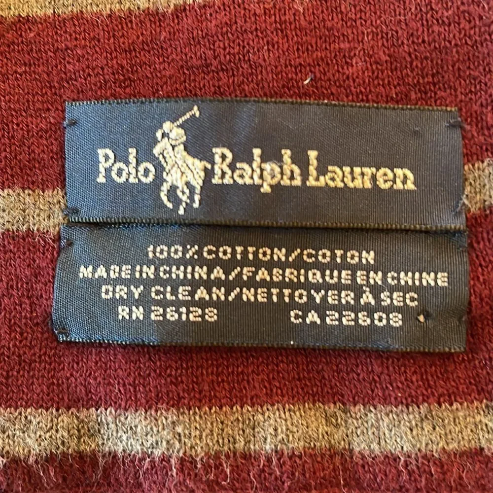 Polo Ralph Lauren Extra Long Cotton Scarf